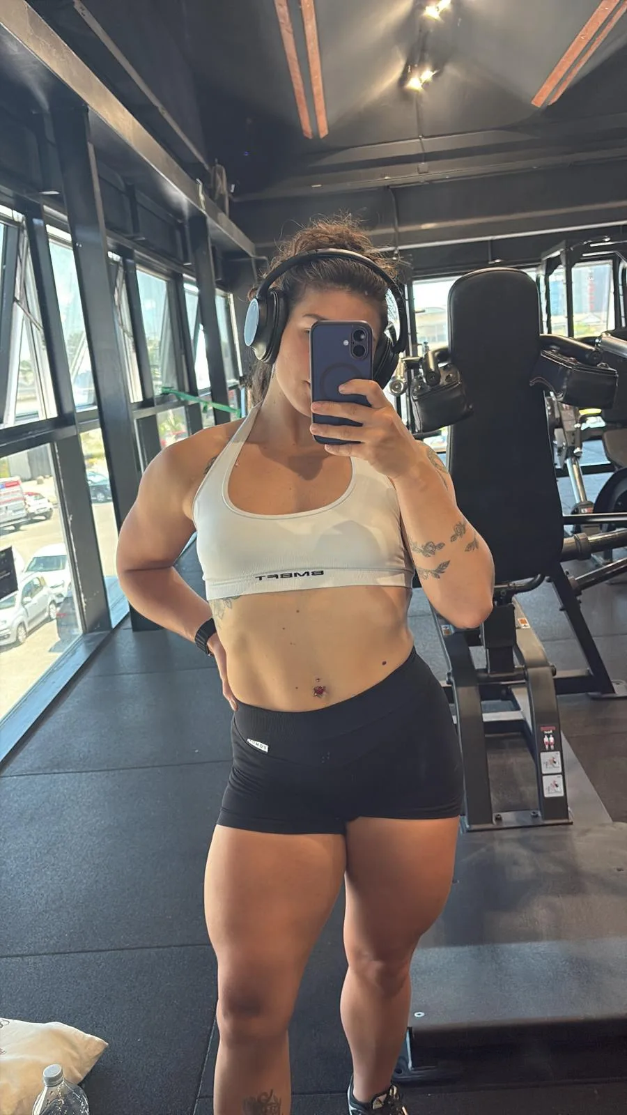 Giulia in palestra